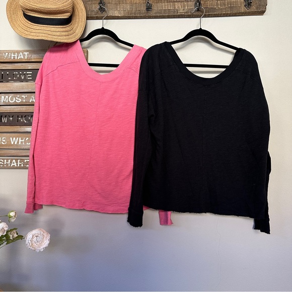 Anthropologie Tops - {Anthropologie} Daily Practice cross back top size XS and S